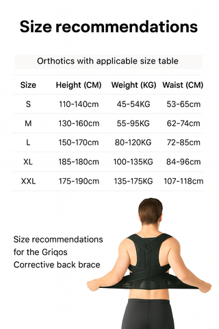 Griqos™ Corrective back brace